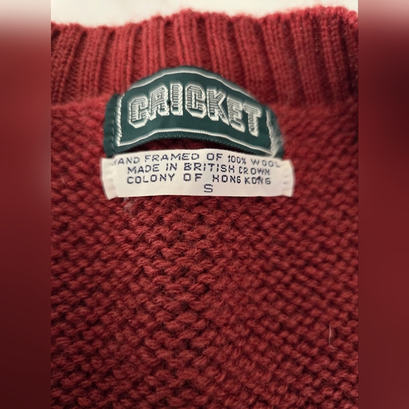 Vintage Wool Cardigan Sweater Current Brand 70's 80's - Picture 3 of 8